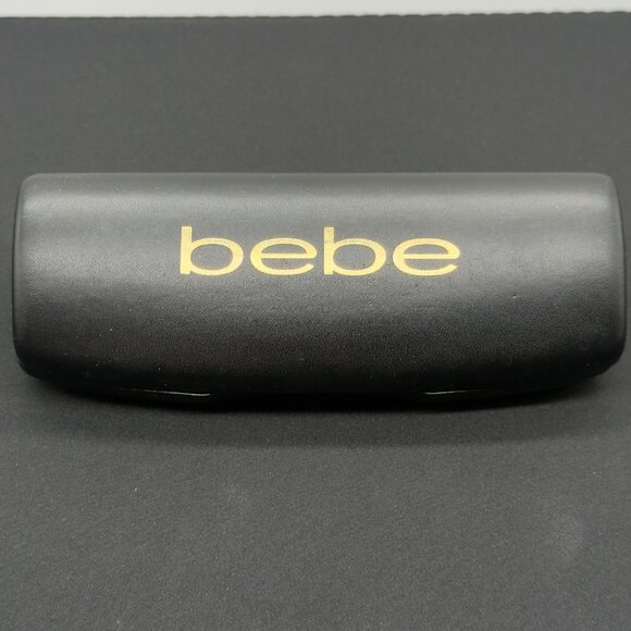 Bebe Black Hard Clamshell Eyeglass Sunglasses Case - Picture 1 of 6